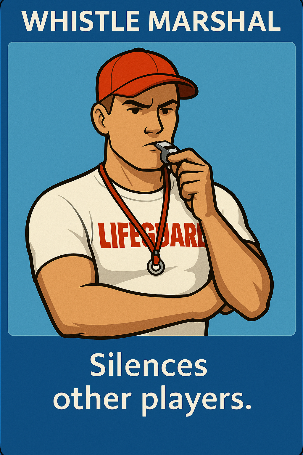 Whistle Marshal Card
